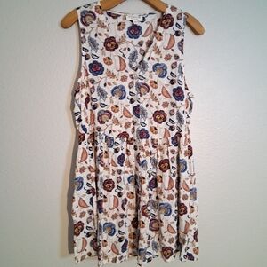 Studio B Floral Tank Blouse Medium